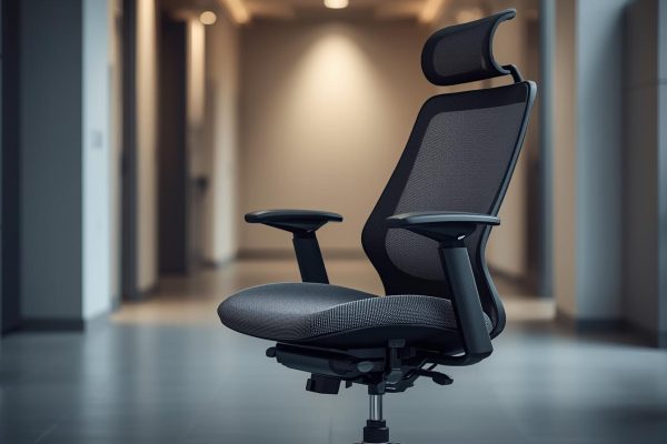 Una silla ergonómica completa en una oficina
